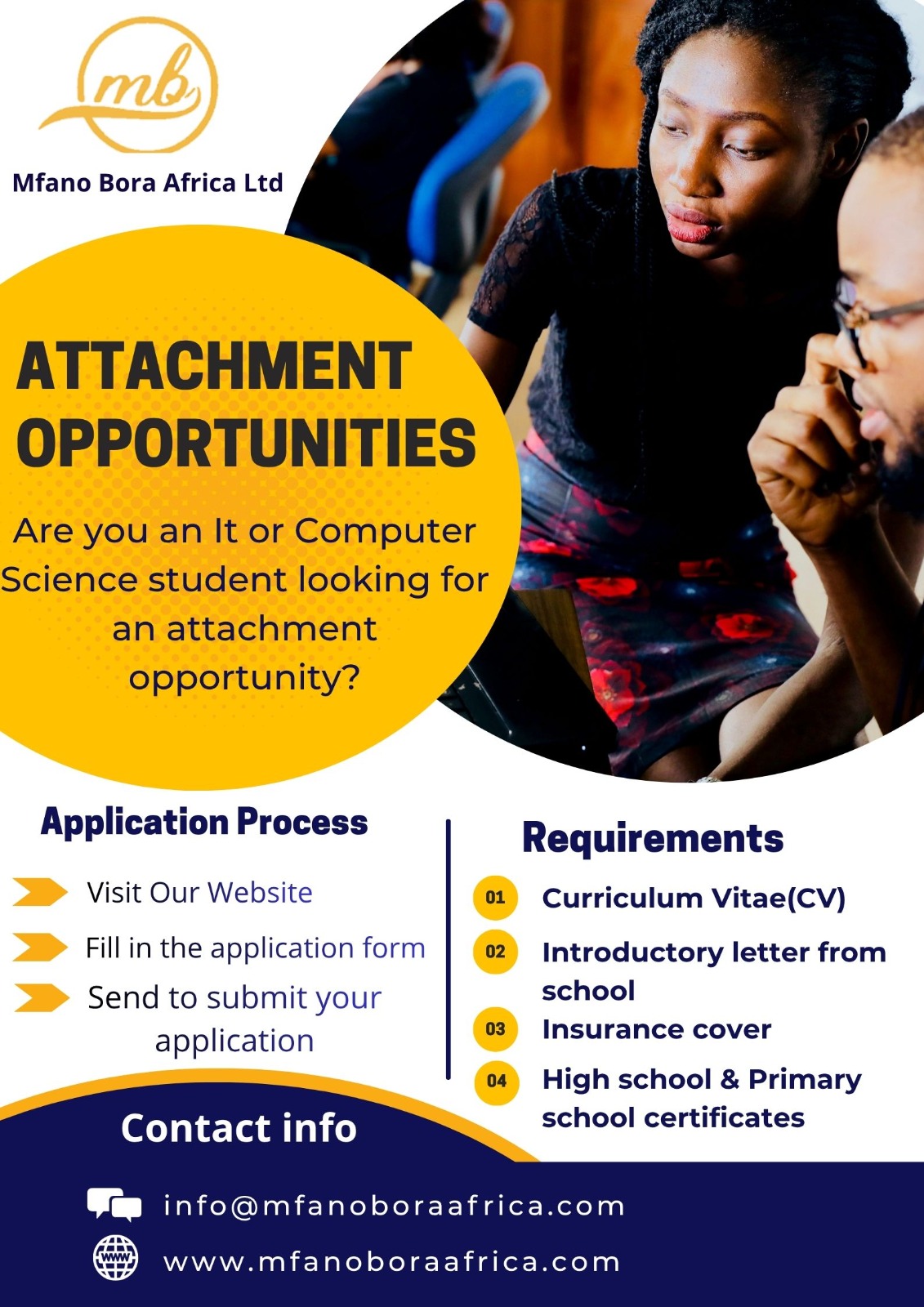 INDUSTRIAL ATTACHMENT OPPORTUNITIES (JUNE INTAKE)